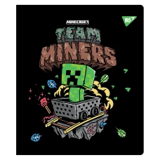 Зошит А5/12 арк коса YES "Minecraft. Team", 767503