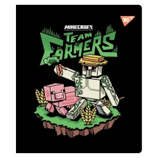 Зошит А5/12 арк коса YES "Minecraft. Team", 767503