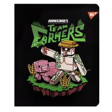 Зошит А5/18 арк кліт YES "Minecraft. Team", 767522