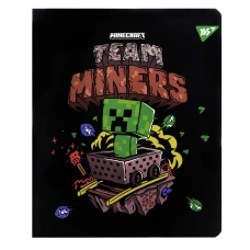 Зошит А5/18 арк кліт YES "Minecraft. Team", 767522