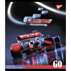 Зошит А5/48 арк лінія YES "Racing championship" мат. ВДЛ+УФ-виб.+мікроембосінг, 766881