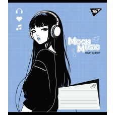 Зошит для нот А5, 12арк., Anime moon music 767435 YES