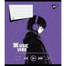 Зошит для нот А5, 12арк., Anime moon music 767435 YES