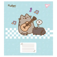 Зошит для нот А5, 12арк., Pusheen in music 766260 YES