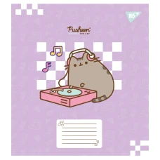 Зошит для нот А5, 12арк., Pusheen in music 766260 YES