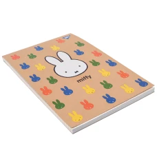 Блокнот В5, 80арк., кліт., клей, білила "Miffy" крафт, 151991 YES