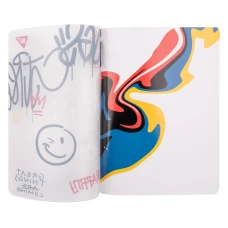 Зошит для записів А5, 70арк. кліт., пласт. обкл. "Melt Smile", 681840 YES