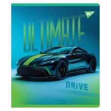 Зошит А5/18 арк кліт YES "Ultimate drive" Гібридний виб лак, 767524