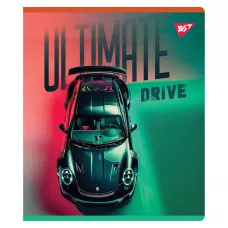 Зошит А5/18 арк кліт YES "Ultimate drive" Гібридний виб лак, 767524