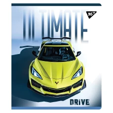 Зошит А5/18 арк кліт YES "Ultimate drive" Гібридний виб лак, 767524