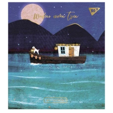 Зошит А5/48 арк лінія YES "Wishes come true" мат. ВДЛ+УФ-виб.+мікроембосінг, 766883