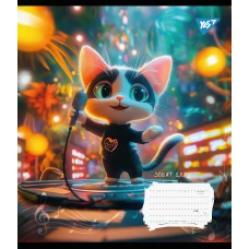 Зошит для нот А5, 12арк., "Furry musicians" 767436 YES