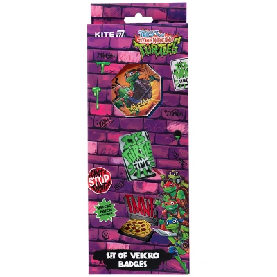 Набір бейджів на липучці, 3 шт., NT25-3012 TMNT Tales of the TMN