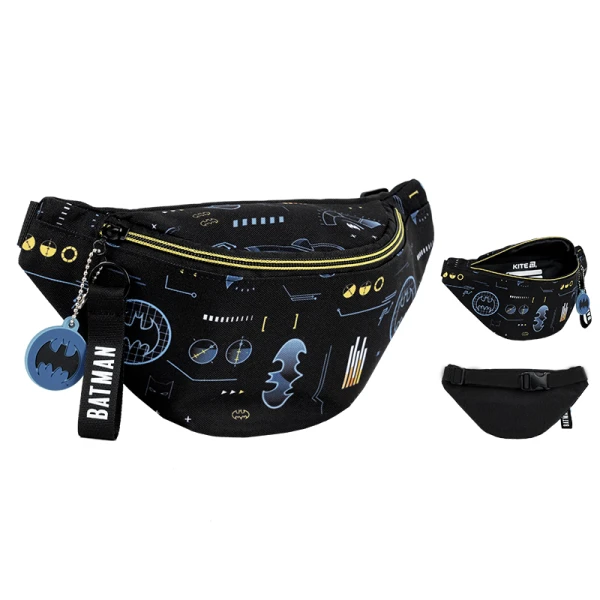 Сумка-бананка Kite дитяча DC25-2577 DC Batman