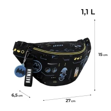 Сумка-бананка Kite дитяча DC25-2577 DC Batman