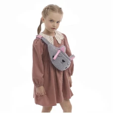 Сумка-бананка Kite дитяча K25-2577-1 Sweety Cat
