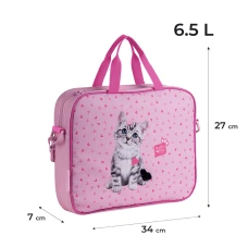 Шкільна текстильна сумка Kite A4, 1 від., SP25-589-1 Studio Pets