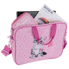 Шкільна текстильна сумка Kite A4, 1 від., SP25-589-1 Studio Pets