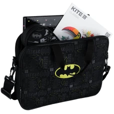 Шкільна текстильна сумка Kite A4, 1 від., DC25-589 DC Batman