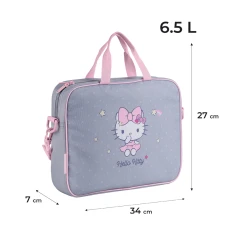 Шкільна текстильна сумка Kite A4, 1 від., HK25-589-1 Hello Kitty