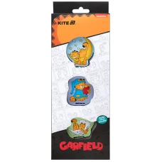 Набір бейджів на липучці, 3 шт., GF25-3012 Garfield