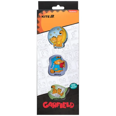Набір бейджів на липучці, 3 шт., GF25-3012 Garfield