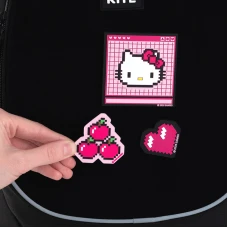 Набір бейджів на липучці, 3 шт., HK25-3012-2 Hello Kitty