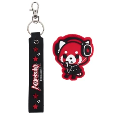 Набір бейдж на липучці та підвіска, 2 шт., AR25-3010-2 Aggretsuko