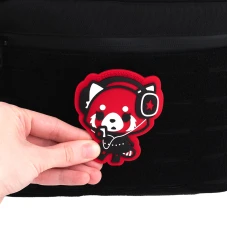 Набір бейдж на липучці та підвіска, 2 шт., AR25-3010-2 Aggretsuko