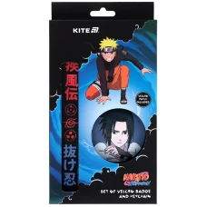 Набір бейдж на липучці та підвіска, 2 шт., NR25-3010 Naruto Shippuden