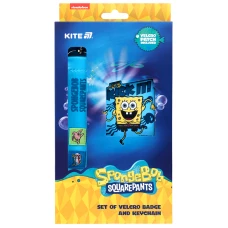 Набір бейдж на липучці та підвіска, 2 шт., SB25-3010 SpongeBob SquarePants