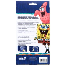 Набір бейдж на липучці та підвіска, 2 шт., SB25-3010 SpongeBob SquarePants