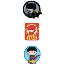 Набір бейджів на липучці, 3 шт., DC25-3012 DC Justice League