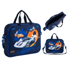 Шкільна текстильна сумка Kite A4, 1 від., HW25-589 Hot Wheels