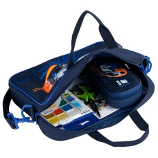 Шкільна текстильна сумка Kite A4, 1 від., HW25-589 Hot Wheels