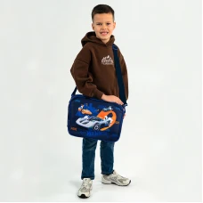 Шкільна текстильна сумка Kite A4, 1 від., HW25-589 Hot Wheels