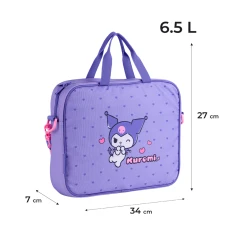 Шкільна текстильна сумка Kite A4, 1 від., HK25-589-2 Kuromi