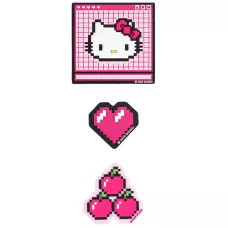Набір бейджів на липучці, 3 шт., HK25-3012-2 Hello Kitty