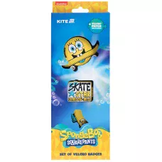 Набір бейджів на липучці, 3 шт., SB25-3012 SpongeBob SquarePants