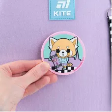Набір бейдж на липучці та підвіска, 2 шт., AR25-3010-1 Aggretsuko