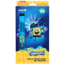 Набір бейдж на липучці та підвіска, 2 шт., SB25-3010 SpongeBob SquarePants