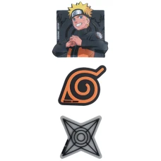 Набір бейджів на липучці, 3 шт., NR25-3012 Naruto Shippuden