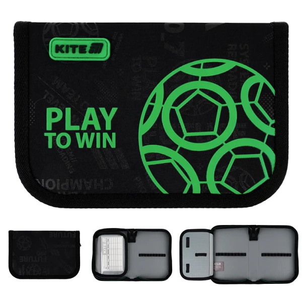 Пенал Kite 1 від., 1 відв., без наповнення K25-621-2 Play&Win