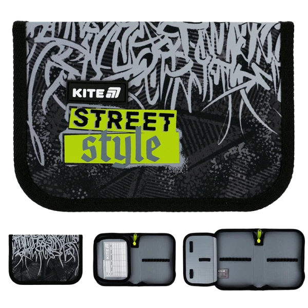 Пенал Kite 1 від., 1 відв., без наповнення K25-621-6 Street Style