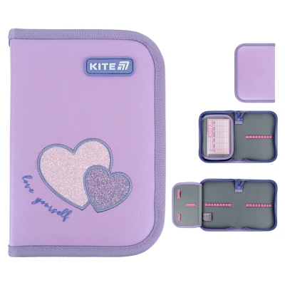 Пенал Kite 1 від., 1 відв., без наповнення K25-621-1 Sweetheart