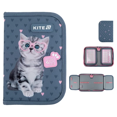 Пенал Kite 1 від., 2 відв., без наповнення SP25-622-1 Studio Pets