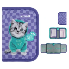 Пенал Kite 1 від., 2 відв., без наповнення SP25-622-2 Studio Pets