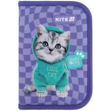 Пенал Kite 1 від., 2 відв., без наповнення SP25-622-2 Studio Pets