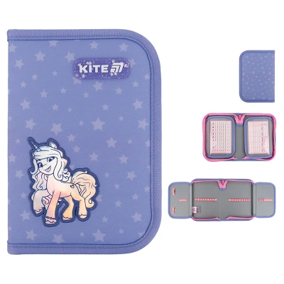 Пенал Kite 1 від., 2 відв., без наповнення LP25-622 My Little Pony