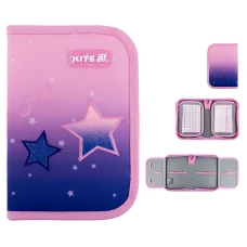 Пенал Kite 1 від., 2 відв., без наповнення K25-622-1 Sparkling